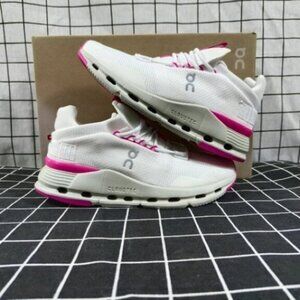New On Cloud Cloudnova "Barbie" Women Pink Shoes White